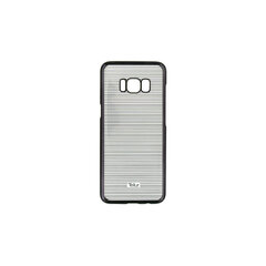 Telefoniümbris Tellur Horizontal Stripes telefonile Samsung Galaxy S8 Plus, Must hind ja info | Telefonide kaitsekaaned ja -ümbrised | hansapost.ee