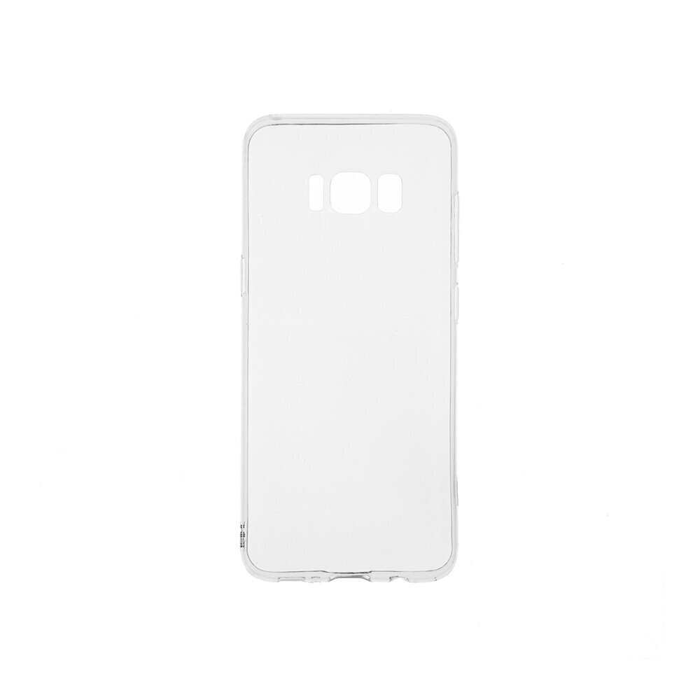 Silikoonist telefoniümbris Tellur telefonile Samsung Galaxy S8 Plus, Läbipaistev hind ja info | Telefonide kaitsekaaned ja -ümbrised | hansapost.ee