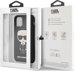 Чехол Karl Lagerfeld для iPhone 11 Pro, черный цена и информация | Чехлы для телефонов | hansapost.ee