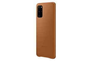 Telefoni ümbris nahast Samsung sobib Galaxy S20+ / pruun hind ja info | Telefonide kaitsekaaned ja -ümbrised | hansapost.ee