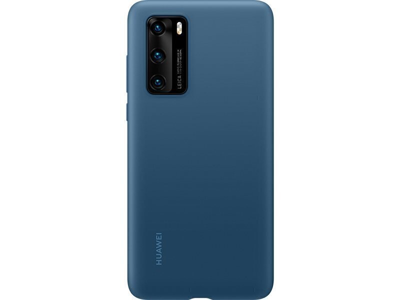 Telefoniümbris Huawei Silicone Case, telefonile Huawei P40, sinine цена и информация | Telefonide kaitsekaaned ja -ümbrised | hansapost.ee