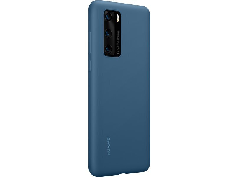 Telefoniümbris Huawei Silicone Case, telefonile Huawei P40, sinine цена и информация | Telefonide kaitsekaaned ja -ümbrised | hansapost.ee