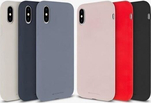 Telefoniümbris Mercury Silicone Case Samsung G988 S20 Ultra, kivivärv hind ja info | Telefonide kaitsekaaned ja -ümbrised | hansapost.ee