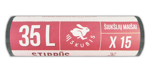 Мешки для мусора Skubis Extra 35л, 15 шт. цена и информация | Мусорные пакеты | hansapost.ee