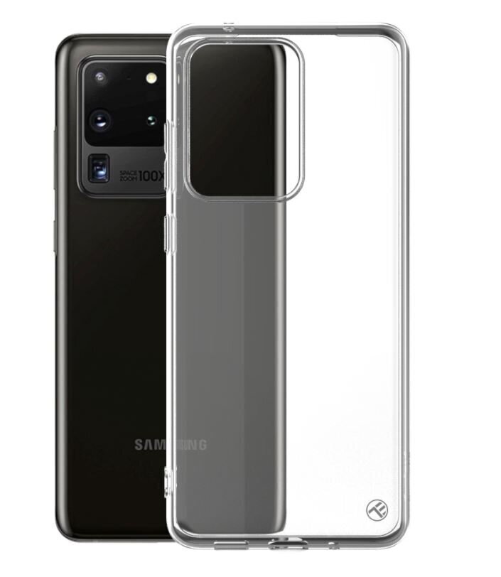 Ümbris Tellur telefonile Samsung S20 Ultra, läbipaistev цена и информация | Telefonide kaitsekaaned ja -ümbrised | hansapost.ee