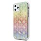 Guess Iridescent 4G Peony, telefonile iPhone 11 Pro, läbipaistev/kirju цена и информация | Telefonide kaitsekaaned ja -ümbrised | hansapost.ee