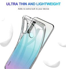 Silikoonist ümbris Fusion Ultra tagakülg 0,3 mm Protect Huawei Mate 20 lite, läbipaistev hind ja info | Telefonide kaitsekaaned ja -ümbrised | hansapost.ee