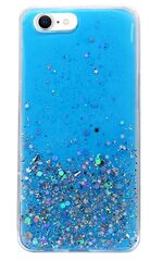 Silikoonist ümbris Fusion Glue Glitter Back Case Huawei P40 Lite E, sinine цена и информация | Чехлы для телефонов | hansapost.ee