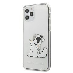 Original faceplate case KARL LAGERFELD for iPhone 12 PRO MAX transparent / Telefoni ümbris läbipaistev hind ja info | Telefonide kaitsekaaned ja -ümbrised | hansapost.ee