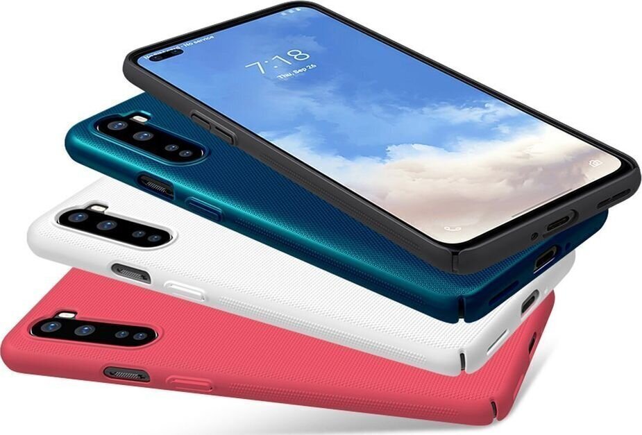 Ümbris Nillkin Etui Nillkin Frosted telefonile OnePlus Nord, must цена и информация | Telefonide kaitsekaaned ja -ümbrised | hansapost.ee