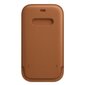 Apple iPhone 12 mini Leather Sleeve with MagSafe, Saddle Brown цена и информация | Telefonide kaitsekaaned ja -ümbrised | hansapost.ee
