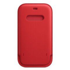 Apple Leather Sleeve MagSafe MHMR3ZM/A (PRODUCT)RED цена и информация | Чехлы для телефонов | hansapost.ee