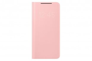 Samsung чехол Smart LED для Samsung Galaxy S21, Pink цена и информация | Чехлы для телефонов | hansapost.ee