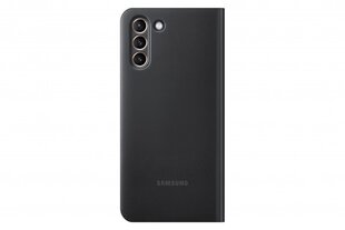 Telefoniümbris Samsung Smart LED View Cover telefonile Samsung Galaxy S21 Plus, black hind ja info | Telefonide kaitsekaaned ja -ümbrised | hansapost.ee