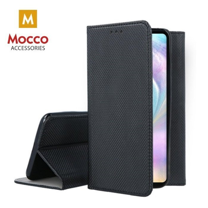 Mocco Smart Magnet Book Case For LG K61 Black цена и информация | Telefonide kaitsekaaned ja -ümbrised | hansapost.ee