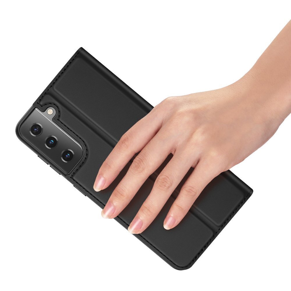 Telefoniümbris Dux Ducis Skin Pro, telefonile Samsung Galaxy S21 Plus, must hind ja info | Telefonide kaitsekaaned ja -ümbrised | hansapost.ee