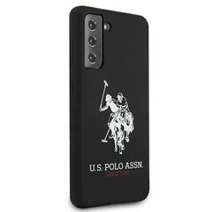 Чехол US Polo для S21+ G996, черный цена и информация | Чехлы для телефонов | hansapost.ee