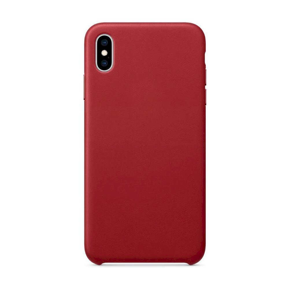 Telefoniümbris Fusion eco leather, Apple iPhone 12 Pro Max, punane цена и информация | Telefonide kaitsekaaned ja -ümbrised | hansapost.ee