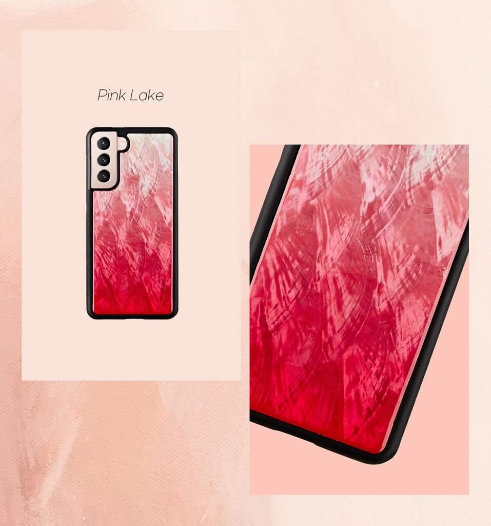 Telefoniümbris iKins K7027J telefonile Samsung Galaxy S21 Ultra, roosa цена и информация | Telefonide kaitsekaaned ja -ümbrised | hansapost.ee
