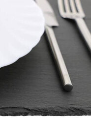 Сланцевая тарелка/поднос, черный цена и информация | Посуда, тарелки, обеденные сервизы | hansapost.ee