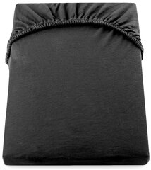 DecoKing jersey Amber Black простынь с резинкой, 180x200 см цена и информация | Простыни | hansapost.ee