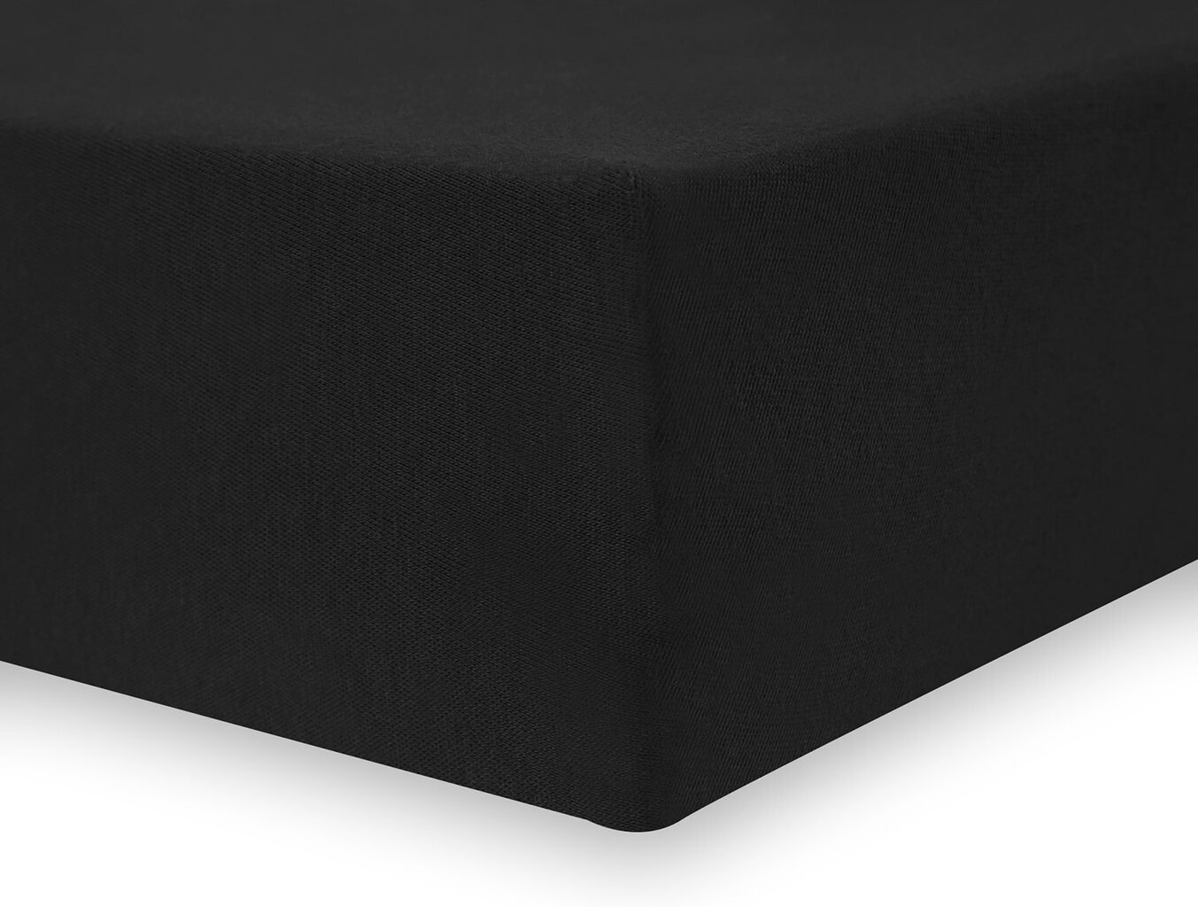 Kummiga voodilina DecoKing Jersey Amber Black, 180x200 cm цена и информация | Voodilinad | hansapost.ee