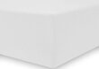 DecoKing jersey Amber White kummiga lina madratsi jaoks, 160x200 cm hind ja info | Voodilinad | hansapost.ee