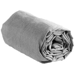 Простыня с резинкой Actually Grey 140 x 190 см цена и информация | Сетки для кроватей | hansapost.ee