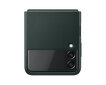 Samsung Galaxy Z Flip3 nahast ümbris roheline EF-VF711LGEGWW hind ja info | Telefonide kaitsekaaned ja -ümbrised | hansapost.ee