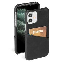 Krusell iPhone 12 Mini, must hind ja info | Telefonide kaitsekaaned ja -ümbrised | hansapost.ee