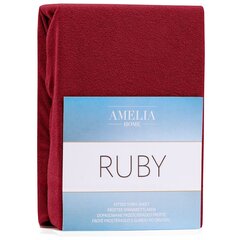 AmeliaHome махровая простыня с резинкой Ruby, 120 x 200 см цена и информация | Простыни | hansapost.ee