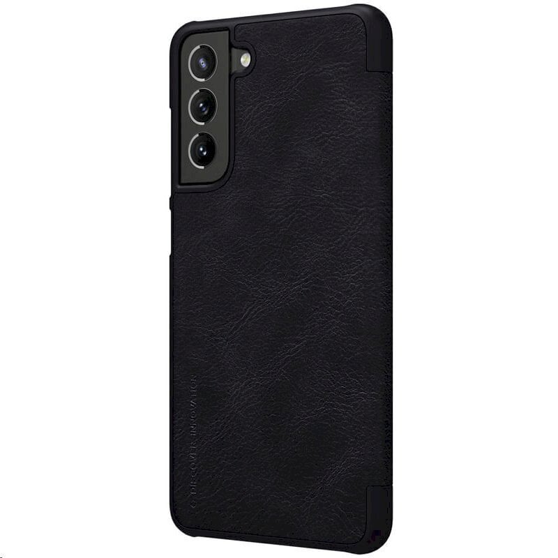 Nillkin Qin Book Case for Samsung Galaxy S21 FE Black hind ja info | Telefonide kaitsekaaned ja -ümbrised | hansapost.ee