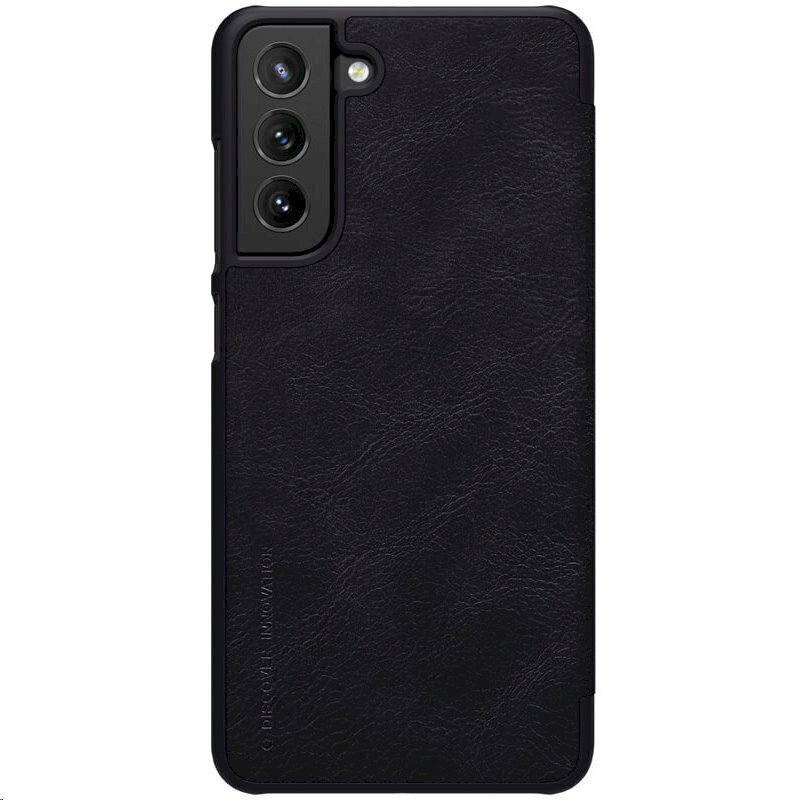 Nillkin Qin Book Case for Samsung Galaxy S21 FE Black hind ja info | Telefonide kaitsekaaned ja -ümbrised | hansapost.ee