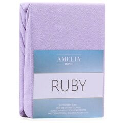 AmeliaHome махровая простыня с резинкой Ruby, 120 x 200 см цена и информация | Сетки для кроватей | hansapost.ee