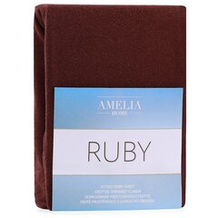 AmeliaHome махровая простыня с резинкой Ruby, 180x200 см цена и информация | Сетки для кроватей | hansapost.ee