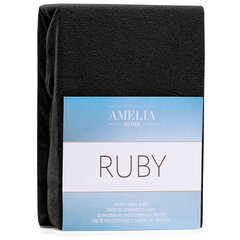 AmeliaHome махровая простыня с резинкой Ruby, 180x200 см цена и информация | Простыни | hansapost.ee