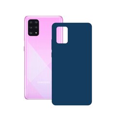 Silk Cover By Ksix, sobib Samsung Galaxy A72, sinine hind ja info | Telefonide kaitsekaaned ja -ümbrised | hansapost.ee