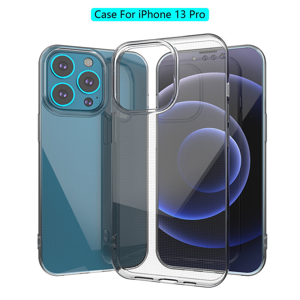 Just Must 6973297904457 NAKE case for iPhone 13 Pro 6.1, Clear цена и информация | Telefonide kaitsekaaned ja -ümbrised | hansapost.ee