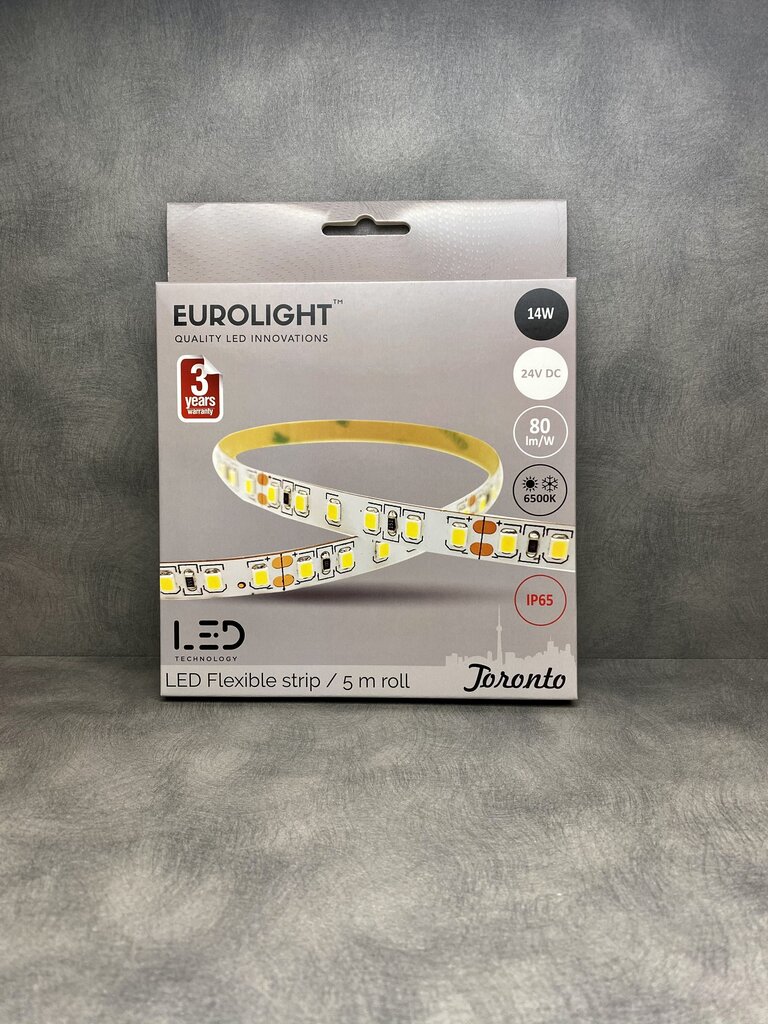 LED riba Eurolight Toronto 5m 96LED/m IP65 6500K цена и информация | Valgusribad ja LED ribad | hansapost.ee