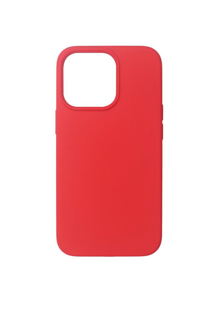 Just Must 6973297904389 LIQUID SILICONE case for iPhone 13 Pro 6.1, Red цена и информация | Telefonide kaitsekaaned ja -ümbrised | hansapost.ee