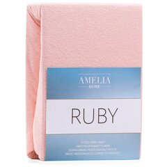 AmeliaHome махровая простыня с резинкой Ruby, 200x200 см цена и информация | Простыни | hansapost.ee