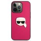 Karl Lagerfeld KLHCP13XPKMP, telefonile iPhone 13 Pro Max, roosa цена и информация | Telefonide kaitsekaaned ja -ümbrised | hansapost.ee