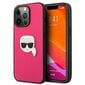 Karl Lagerfeld KLHCP13XPKMP, telefonile iPhone 13 Pro Max, roosa цена и информация | Telefonide kaitsekaaned ja -ümbrised | hansapost.ee