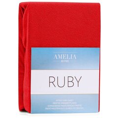 AmeliaHome махровая простыня на резинке Ruby, 200x200 см цена и информация | Простыни | hansapost.ee