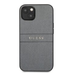 GUHCP13MPSASBGR Guess PU Leather Saffiano Case for iPhone 13 Grey цена и информация | Чехлы для телефонов | hansapost.ee