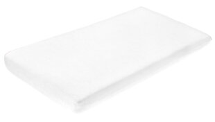 Простыня с резинкой белая Frotte, 120x60, Sensillo, 2140 цена и информация | Сетки для кроватей | hansapost.ee