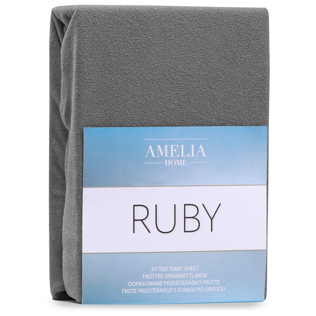 Amelia Home voodilina koos kummiga Ruby 160x200 cm цена и информация | Voodilinad | hansapost.ee