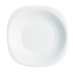Kandiline suppi taldrik Luminarc CARINE 23 cm, valge hind ja info | Luminarc Nõud ja söögiriistad | hansapost.ee