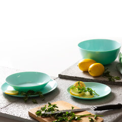 Комплект тарелок Luminarc Diwali Light Turquoise, 19 частей цена и информация | Посуда, тарелки, обеденные сервизы | hansapost.ee