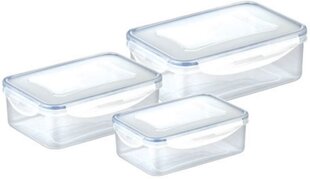 Контейнер для хранения продуктов Tescoma Freshbox, 3 шт. цена и информация | Tescoma Посуда и столовые приборы | hansapost.ee